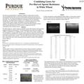 Combining Genes for Pre-Harvest Sprout Resistance in White Wheat Kirsten Thomas and Herb Ohm #125 Introduction Pre-harvest sprouting (PHS) is a significant.