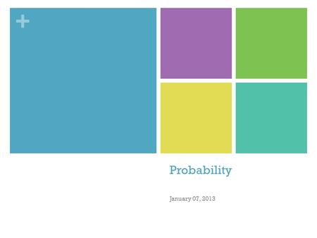 + Probability January 07, 2013. + Riddle Me This.. What always runs but never walks, often murmurs, never talks, has a bed but never sleeps, has a mouth.