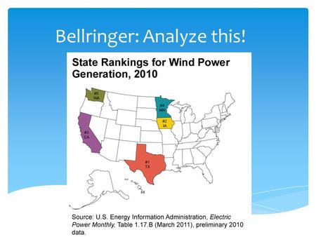 Bellringer: Analyze this!.  Radiant energy from the sun heats Earth and atmosphere  This causes air to be warmed  Wind cycle!  Day Winds- air is.