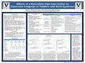 Results Effects of a Naturalistic Sign Intervention on Expressive Language of Toddlers with Down Syndrome Introduction Children with DS have specific phenotypic.