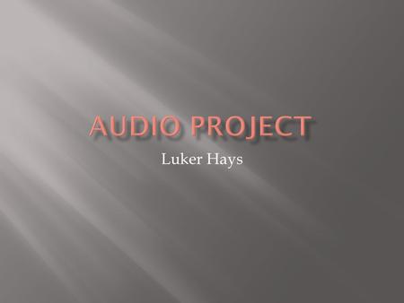 Luker Hays.  1877 Thomas Alva Edison, working in his lab, succeeds in recovering Mary's Little Lamb from a strip of tinfoil wrapped around a spinning.