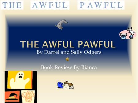 By Darrel and Sally Odgers Book Review By Bianca.