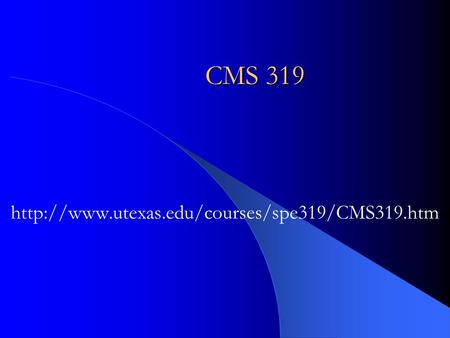 CMS 319