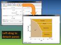 Left-drag to detach panes. Transfer your data between GWB apps. Right-click and hold any pane header (Basis, Results, Initial, Inlet, Inject) then drag.