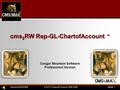 Slide#: 1© GPS Financial Services 2008-2009Revised 05/03/2009 cms 2 RW Rep-GL-ChartofAccount ™ Cougar Mountain Software Professional Version.