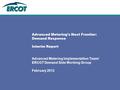 Advanced Metering’s Next Frontier: Demand Response Interim Report Advanced Metering Implementation Team/ ERCOT Demand Side Working Group February 2012.