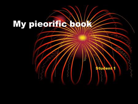 My pieorific book Student 1. What are fractions Part of whole. 3/4.