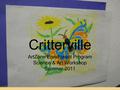 Critterville ArtZone Enrichment Program Science & Art Workshop Summer 2011.