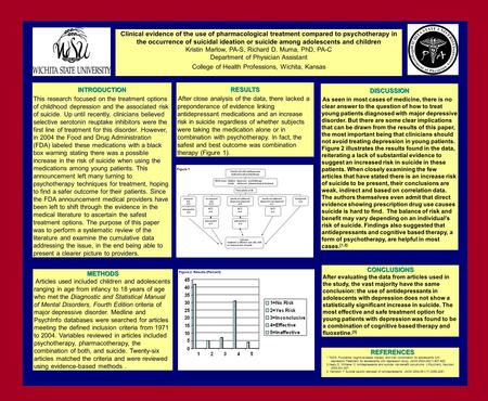 METHODS Articles used included children and adolescents ranging in age from infancy to 18 years of age who met the Diagnostic and Statistical Manual of.