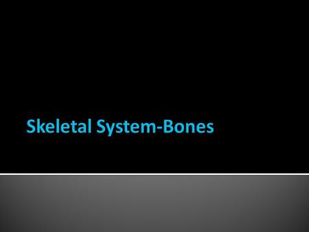  skeleton – the framework of connected bones in your body  bone – is an organ of the skeletal system that stores minerals  bone marrow – soft tissue.