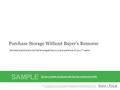 Info-Tech Research Group1 Purchase Storage Without Buyer’s Remorse Get best practice advice that leverages the buying experience of your IT peers.