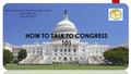 HOW TO TALK TO CONGRESS 101 National Council of Urban Indian Health Salt Lake City May 20, 2015.