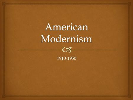 1910-1950.   What events come to mind when you think of the United States during this period of time?  Depression?  Roaring 20’s?  World War I and.