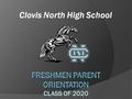 Clovis North High School. COUNSELING STAFF  Kerince Nguyen: Head Counselor  Jay Center  Erin Gunn  Sean Ford  Soua Herr  Courtney Wilson  Adrian.