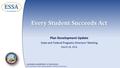 Every Student Succeeds Act Plan Development Update State and Federal Programs Directors’ Meeting March 18, 2016 CALIFORNIA DEPARTMENT OF EDUCATION Tom.