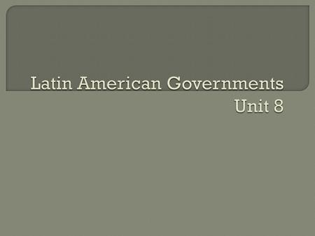 Representative Democracy Brazil is made up of 26 states  Each state has its own constitution and legislature.