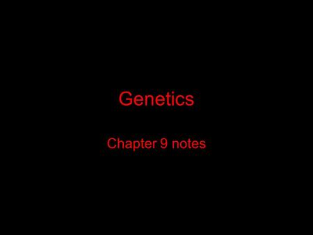 Genetics Chapter 9 notes. The White Alligator Genetics- Study of heredity Heredity- traits are passed from parent to offspring (latin for heir) DNA.