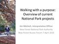 Walking with a purpose: Overview of current National Park projects Jim Mitchell, Interpretation Officer New Forest National Park Authority New Forest Access.