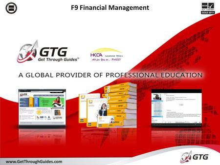 F9 Financial Management. 2 Designed to give you the knowledge and application of: Section F: Estimating the cost of equity F1. Sources of finance and.