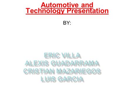 Automotive and Technology Presentation BY:. Tools we used for inspecting brake pads, measuring disc brakes, and bleeding the hydraulic clutch system.