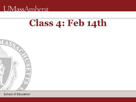 School of Education Class 4: Feb 14th. 2 School of Education Agenda  Attendance  Reading Quiz-turn in  Read Aloud Facilitation  Controversy in CYAL.