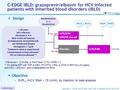 GZR/EBR 100/50 mg qd N = 107 N = 52 W12W24W16 PlaceboGZR/EBR W28 > 18 years HCV infection Genotype 1, 4, 6 IBLD: sickle cell anemia,  -thalassemia, hemophilia.