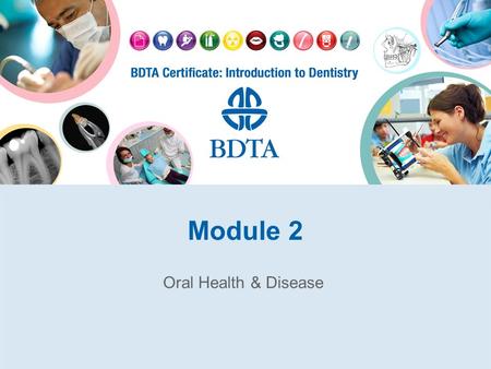 Module 2 Oral Health & Disease. Definitions Oral Health Prevention –Primary –Secondary –Tertiary.