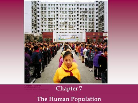 Chapter 7 The Human Population. 1. Scientists Disagree on Earth ’ s Carrying Capacity Every 5 days, the human population grows by 1 million people – 1.8.