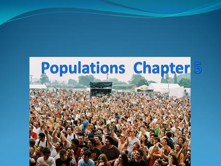 What affects population size? A population is a group of organisms belonging to a single species that lives in a given area.