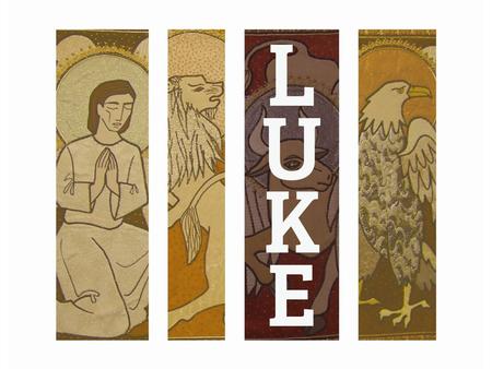 Luke- Who is Jesus? Centurion – Jesus; the One with Authority Widow/son – God has visited us in Jesus J.B. – You will be blessed if you don’t fall away.