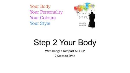 Step 2 Your Body With Imogen Lamport AICI CIP 7 Steps to Style.