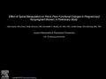 Effect of Spinal Manipulation on Pelvic Floor Functional Changes in Pregnant and Nonpregnant Women: A Preliminary Study Heidi Haavik, BSc (Chiro), PhDip.