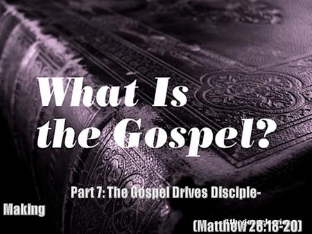 #thegospelseries. 1. Our mission is based on His ___________ (v.18) AUTHORITY -Phillipians 2:5-10 #thegospelseries -Colossians 1:15-20.