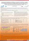 Conclusions Clinical staff confidence in knowledge and practice was found to be associated with objectively assessed knowledge, with expected associations.