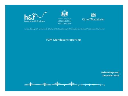 FGM Mandatory reporting Debbie Raymond December 2015.