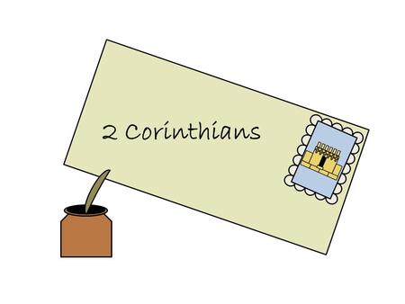 2 Corinthians. Paul is the author of 2 Corinthians 2 nd Corinthians is a follow-up letter. It is to the same Church members and also to the Saints living.