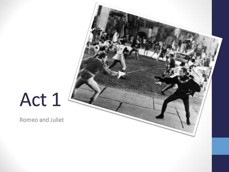 Act 1 Romeo and Juliet. Why does Shakespeare give away the plot in the prolog? Work in pairs to come up with an answer based on your knowledge of Shakespeare.
