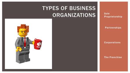 Types of Business Organizations