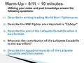 Utilizing your notes and past knowledge answer the following questions: 1) Describe in writing leading World War I fighter aces. 2) Describe the WWI fighter.