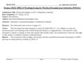 Doc.: IEEE 802.15-14-0158-00 Submission March, 2014 Pat Kinney, Kinney ConsultingSlide 1 Project: IEEE P802.15 Working Group for Wireless Personal Area.