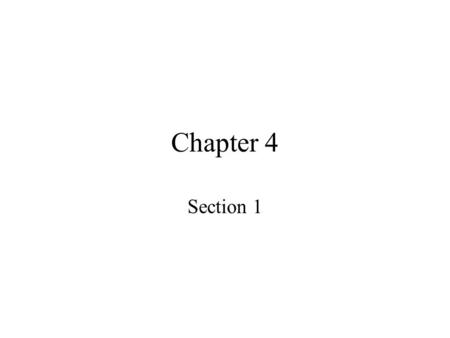 Chapter 4 Section 1. (highest power of x is 2) EXAMPLE 1 Graph a function of the form y = ax 2 Graph y = 2x 2. Compare the graph with the graph of y.