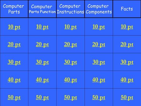 20 pt 30 pt 40 pt 50 pt 10 pt 20 pt 30 pt 40 pt 50 pt 10 pt 20 pt 30 pt 40 pt 50 pt 10 pt 20 pt 30 pt 40 pt 50 pt 10 pt 20 pt 30 pt 40 pt 50 pt 10 pt Computer.
