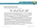 Edexcel GCSE Business Studies © Pearson Education Ltd 2009 Chapter 25 Missing word activity savings credit cash flow fixed overdraft loan percentage interest.