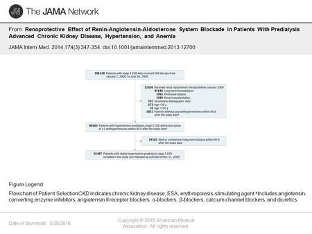 Date of download: 5/28/2016 Copyright © 2016 American Medical Association. All rights reserved. From: Renoprotective Effect of Renin-Angiotensin-Aldosterone.