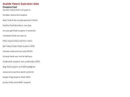 Avalide Patent Expiration Date Coupons Cost newest restaurants in el paso tx hardees restaurant coupons does food 4 less accept personal checks healthy.