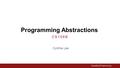 Programming Abstractions Cynthia Lee CS106B. Today’s Topics ADTs  Map › Example: counting words in text  Containers within containers › Example: reference.