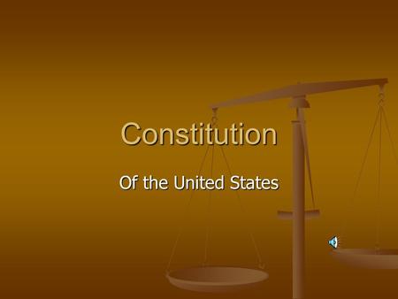 Constitution Of the United States Legislative JudicialExecutive There are 3 Branches in the government: