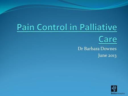 Dr Barbara Downes June 2013. Introduction Patient group An over view of managing pain Revision of the basics Case examples Drugs and conversions in the.