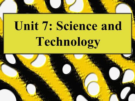 Unit 7: Science and Technology. THE U.S. HEALTH CARE SYSTEM “The health care system and the United States as a society stand as proxy for each other”