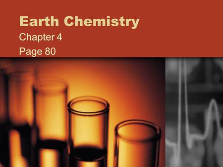 Earth Chemistry Chapter 4 Page 80 Matter Anything that has mass and takes up space Atoms are matter 132.